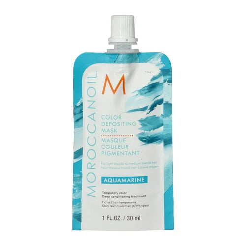 Moroccanoil Color Depositing Mask Sachet Aquamarine