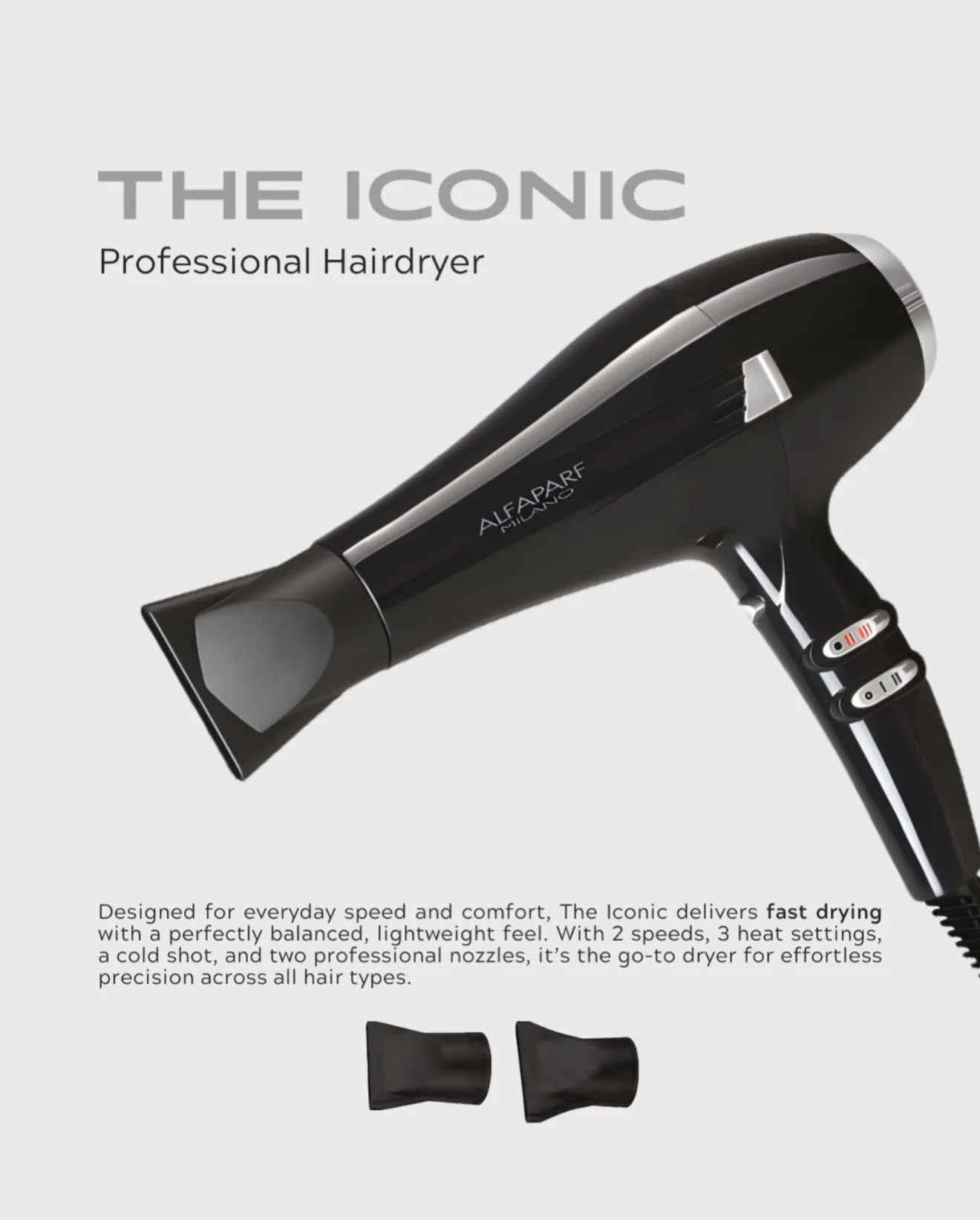 THE ICONIC Professional Hairdryer
