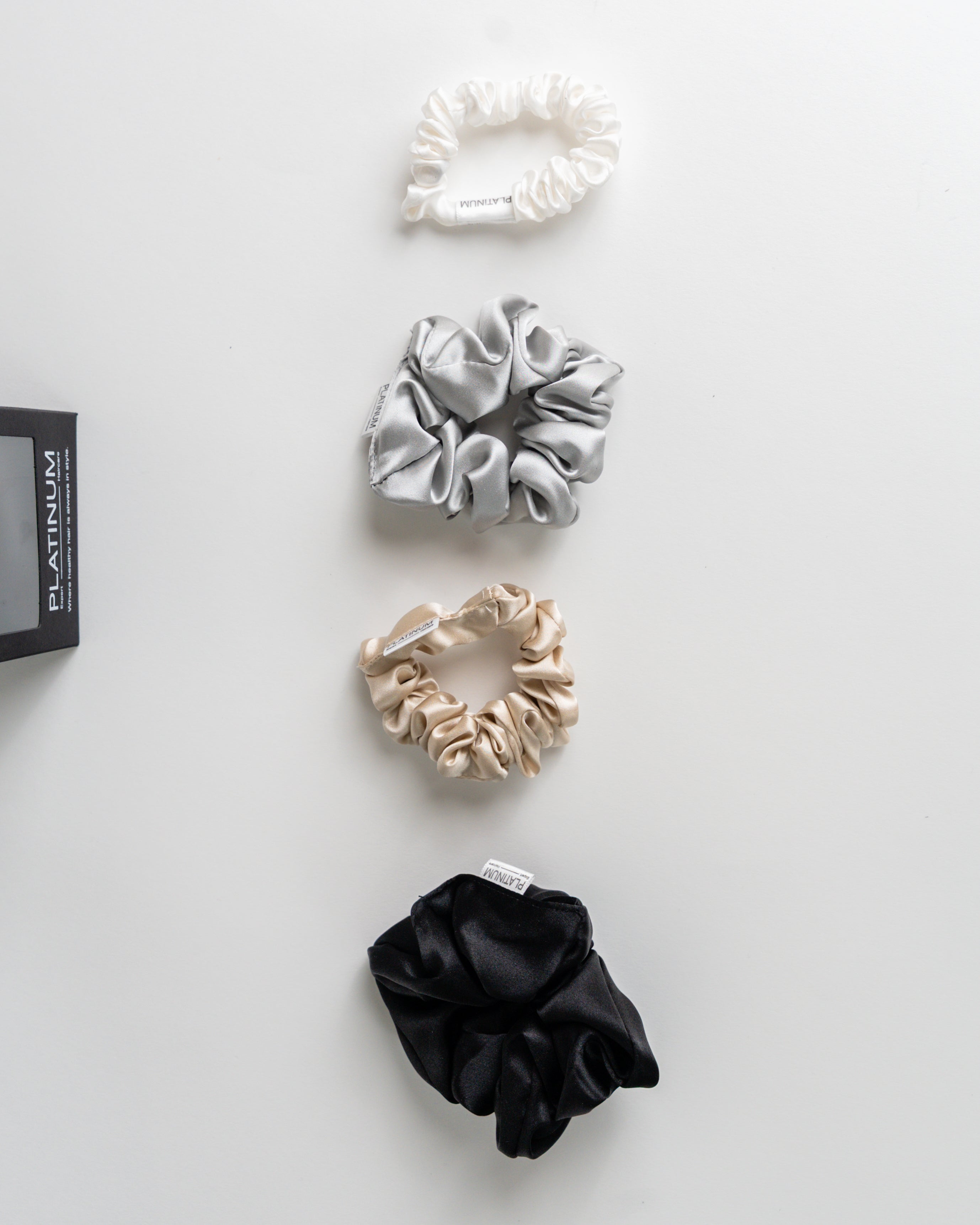 100% Mulberry Silk Scrunchie Collection