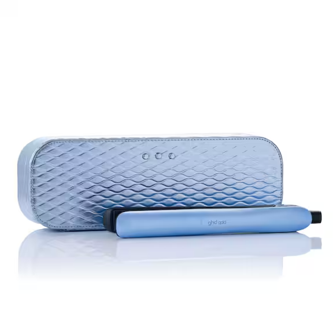 GHD GOLD HAIR STRAIGHTENER IN ICY BLUE